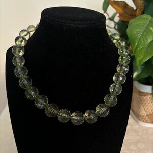 Beautiful Light Green Color Necklace (20" ) for any occasion